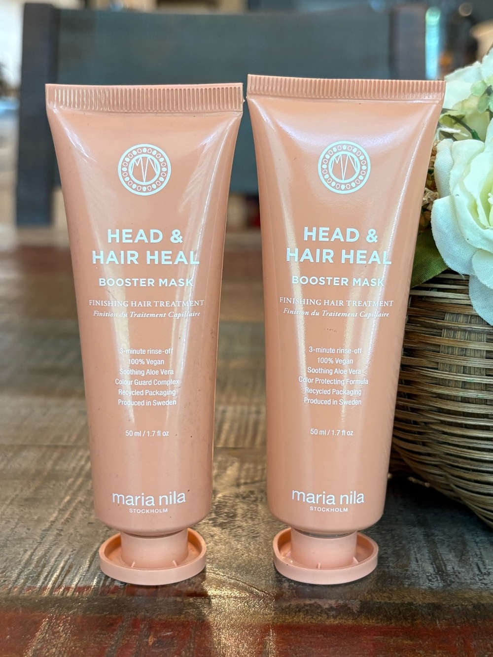 NEW Maria Nila HEAD & HAIR HEAL Booster MASK Masque DUO!